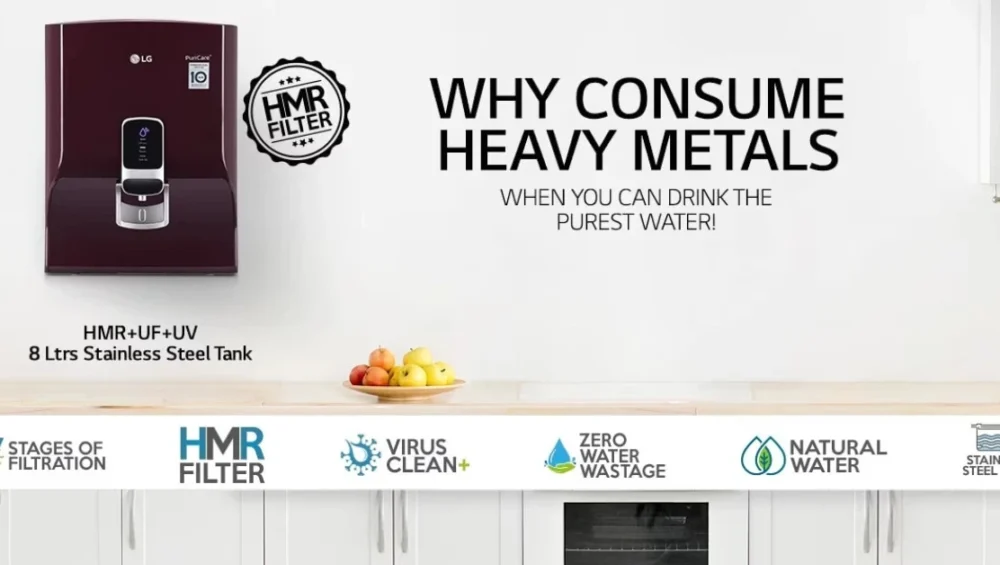 How LG Water Purifiers Retain Essential Minerals