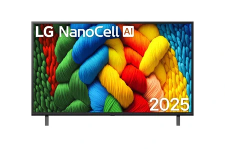 43NANO83-A6A Front view of nano cell tv