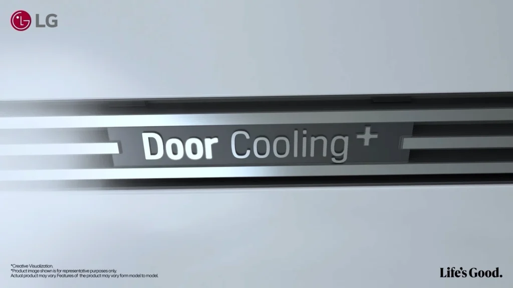 Door-Cooling-D feature in LG refrigerator 2