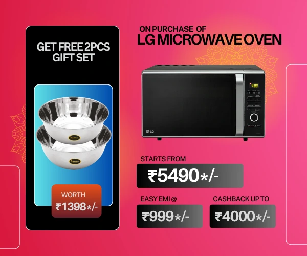 Purchase of LG Microwave Oven