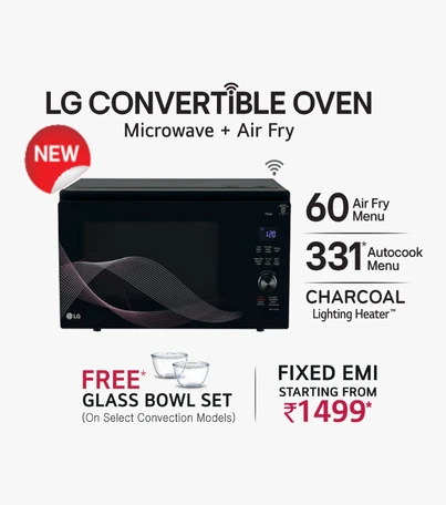 LG CONVERTIBLE OVEN AIR FRY