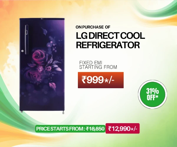 LG DIRECT COOL REFRIGERATOR republic day offer