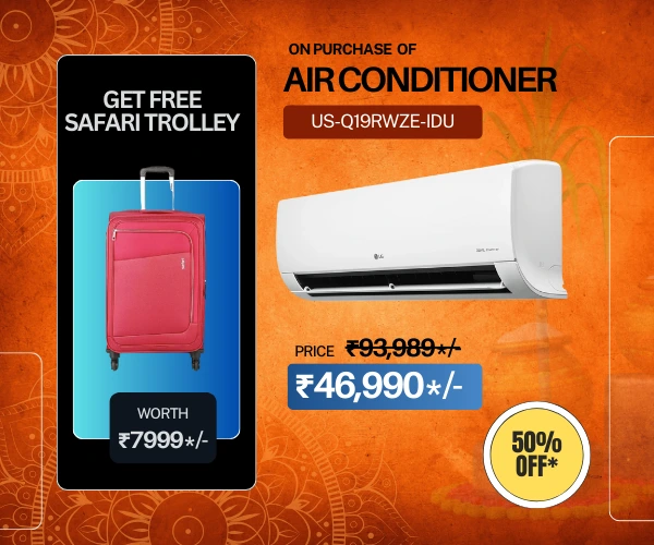 Sankranti offer LG AC US Q19RWZE IDU