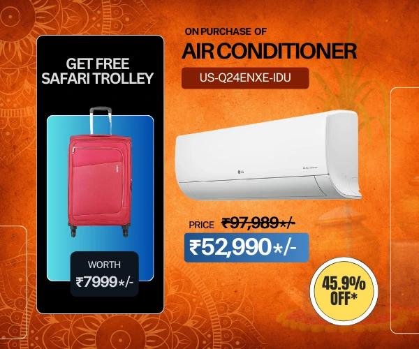 Sankranti offer LG AC US Q24ENXE IDU
