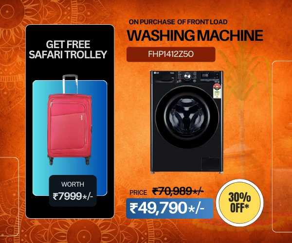 Sankranti offer LG front load WM