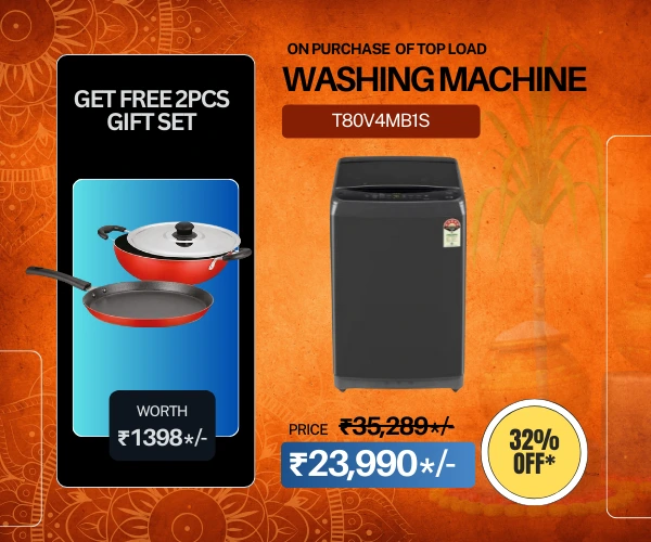 Sankranti offer LG top load WM