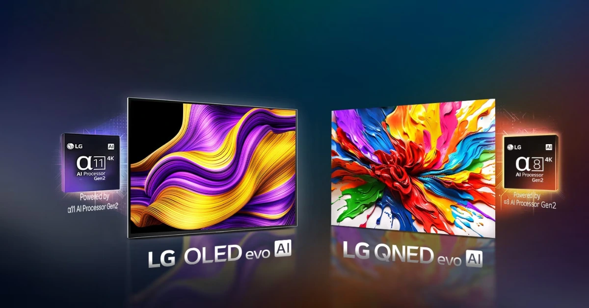 LG OLED TV buying guide showing latest LG OLED television models in a modern living room setup