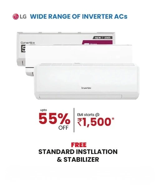 LG Air conditioners ugadi offers