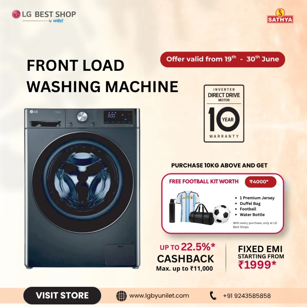 FRONT LOAD WASHING MACHINE