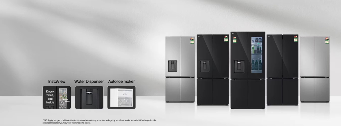 LG Side by Side Refrigerators Online at Best Price in Bangalore and Mysore