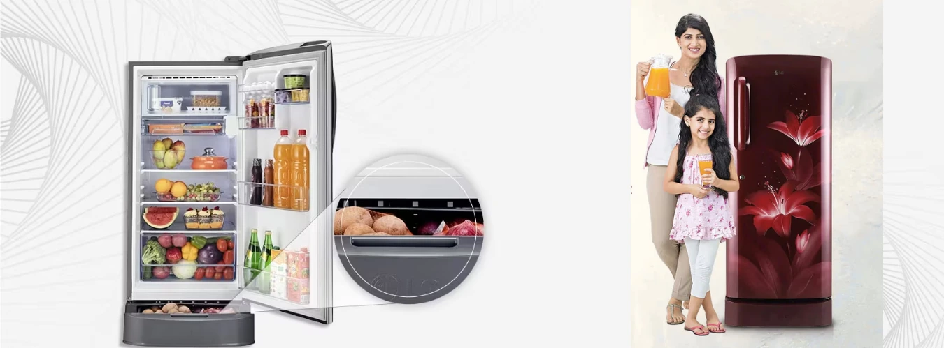 LG Single Door Refrigerators Online at Best Price in Bangalore and Mysore