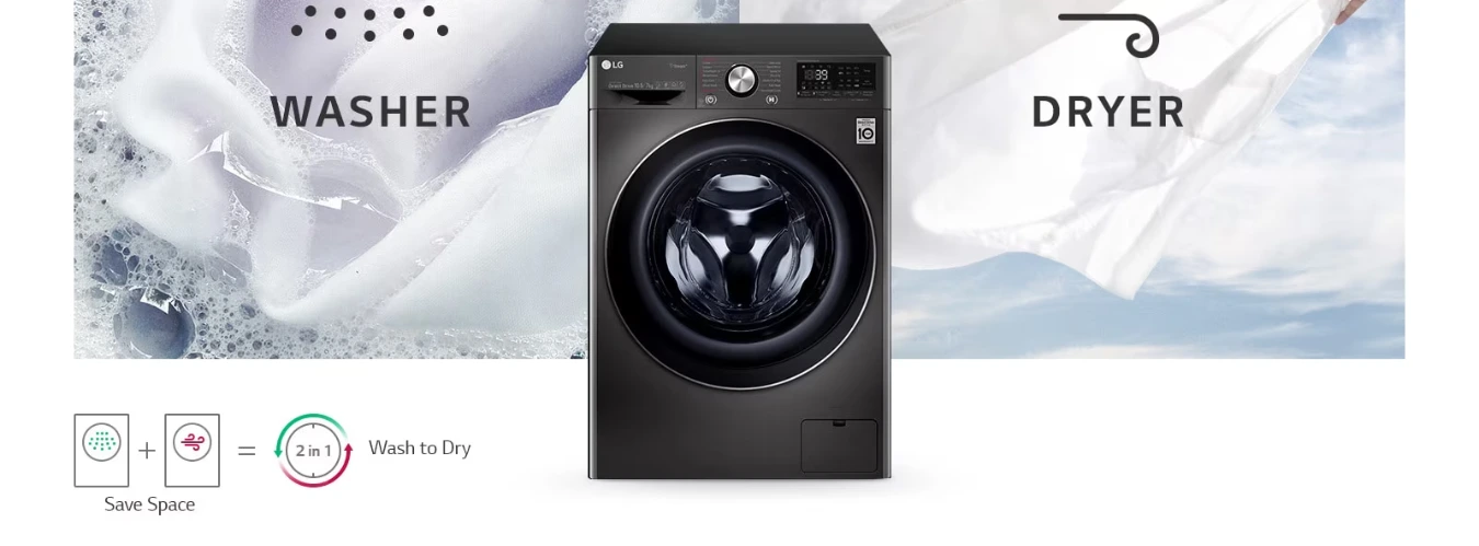 LG washer and dryers online at best price in Bangalore and Mysore